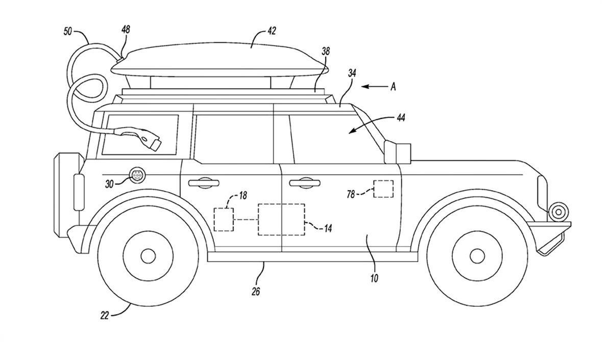 Ford электромобиль төбесіне батарея орнатады