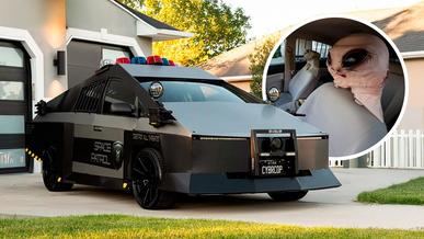 Toyota Prius-ке негізделген Cybertruck