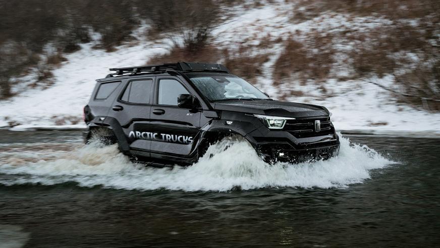 Tank 400 стал внедорожнее с доработками студии Arctic Trucks
