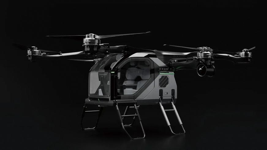 Завод для производства летающих авто запустили в Китае