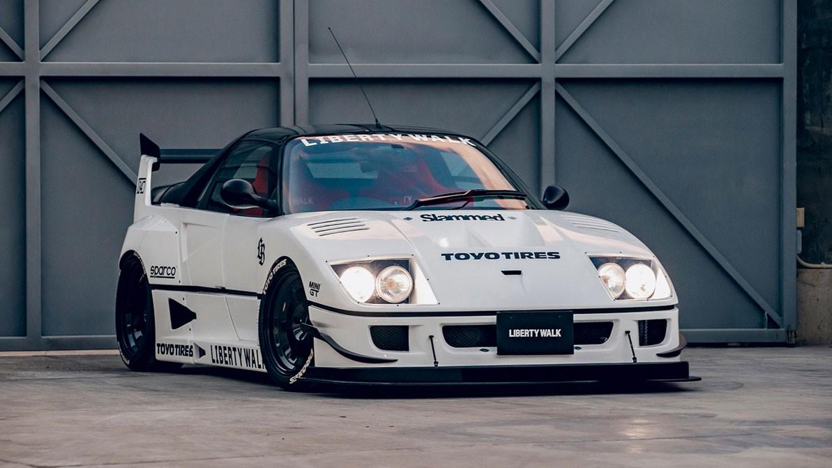 Кей-кар Autozam AZ-1 превратили в миниатюрную копию Ferrari F40