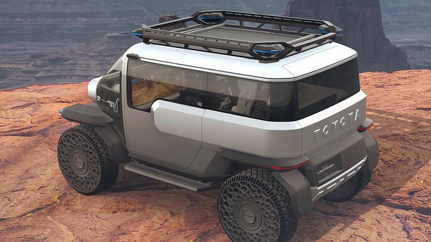 В Toyota создали маленький луноход в стиле Land Cruiser