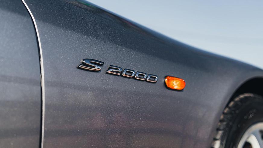 Honda S2000 с мизерным пробегом появилась на торгах