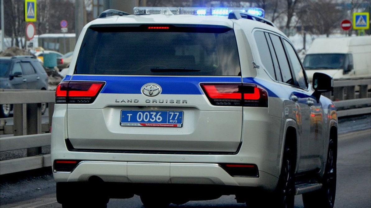Российская полиция получила Land Cruiser 300