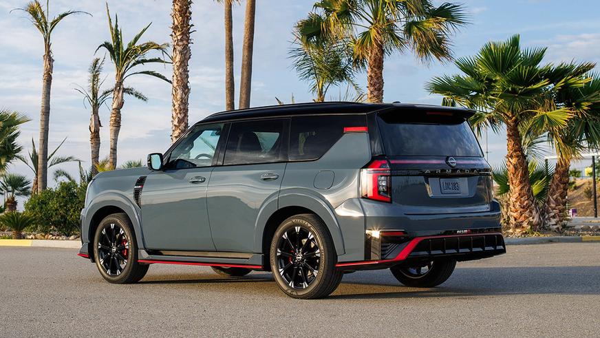 Внедорожники Nissan Armada и Patrol стали мощнее в новой версии от Nismo