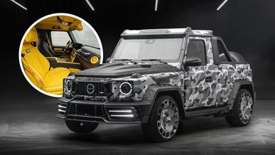 Ателье Mansory сделало из «Гелендвагена» двухместный пикап