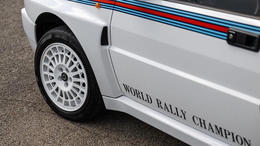 Практически новая Lancia Delta Integrale появилась на торгах