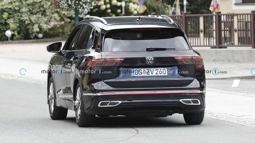 Новый VW Tiguan выехал на испытания