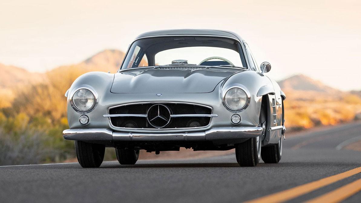 Крайне редкий Mercedes-Benz 300 SL из 1950-х выставят на аукцион