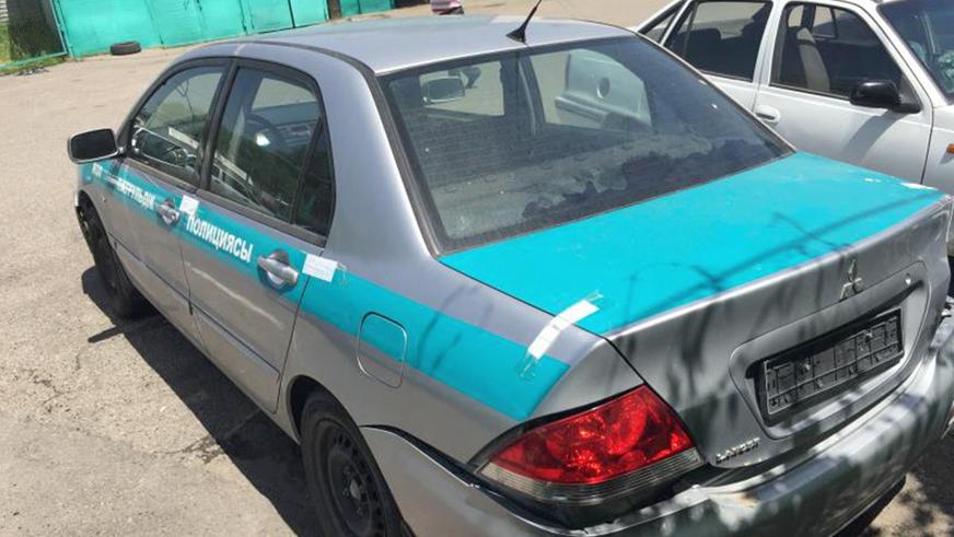 Почём продаются списанные полицейские авто в Казахстане