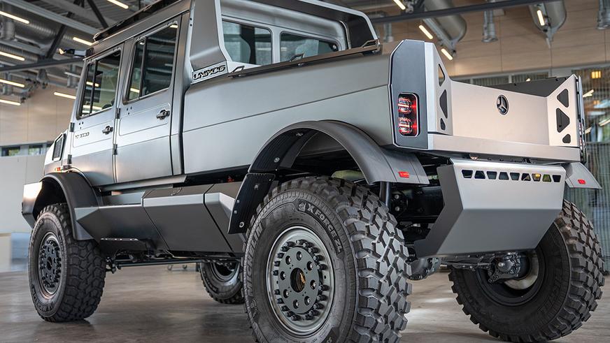 Представлен самый роскошный и мощный Unimog. Он может стать серийным
