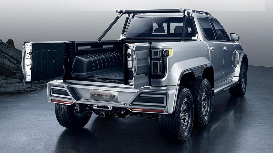 Шестиколёсный CyberP!ckup от Great Wall прибыл в Шанхай