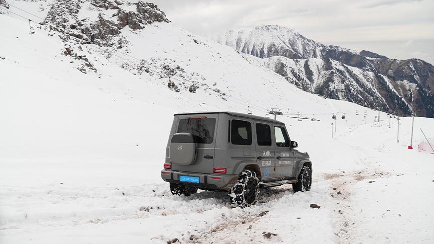 Электрлі Gelandewagen Қазақстанға келді