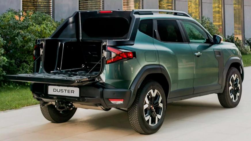 Кроссовер Dacia Duster превратили в пикап в Румынии