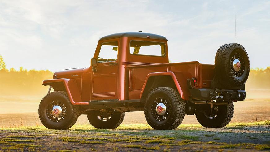Рестомод Willys Jeep Pickup c потрохами современного Wrangler