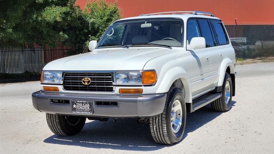 Практически новый Land Cruiser 80 выставлен на торги в США
