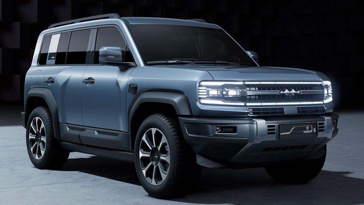 LR&nbsp;Defender стиліндегі гибрид. BYD ұсынған жаңа кроссовер