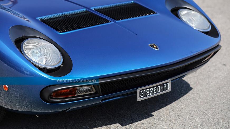 Lamborghini Miura p400 SV оранжевый