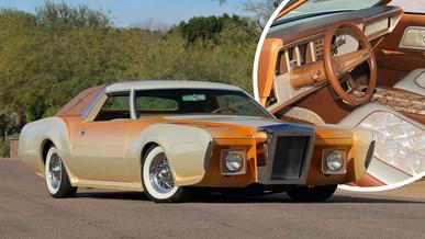 С молотка уйдёт старый Continental в образе Bugazzi Mark IV