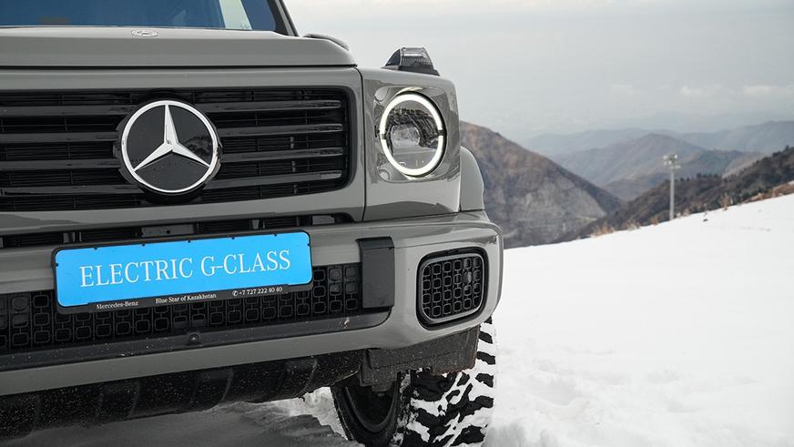 Электрлі Gelandewagen Қазақстанға келді