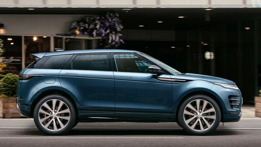 Range Rover Evoque символически обновился снаружи и изнутри