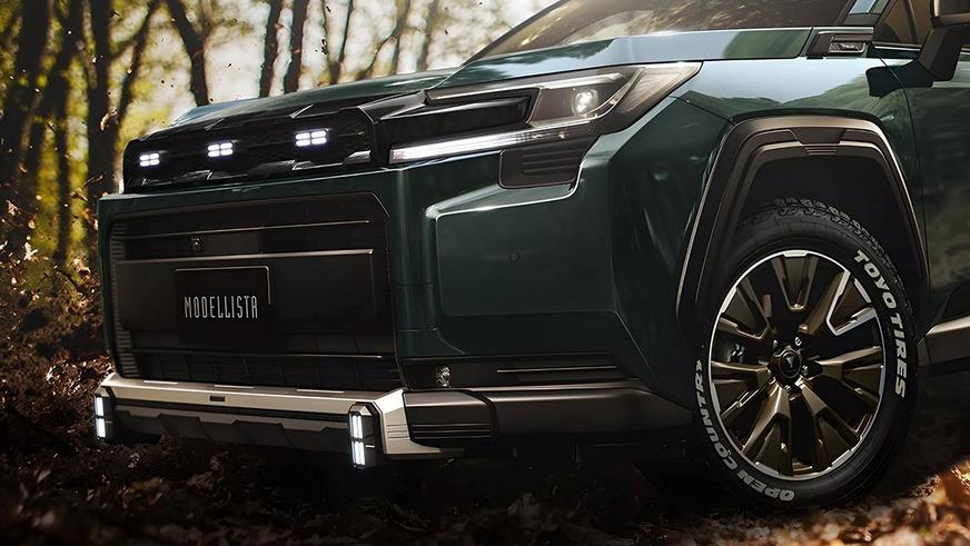 Новый Toyota RAV4 получил сразу два бодикита в Японии