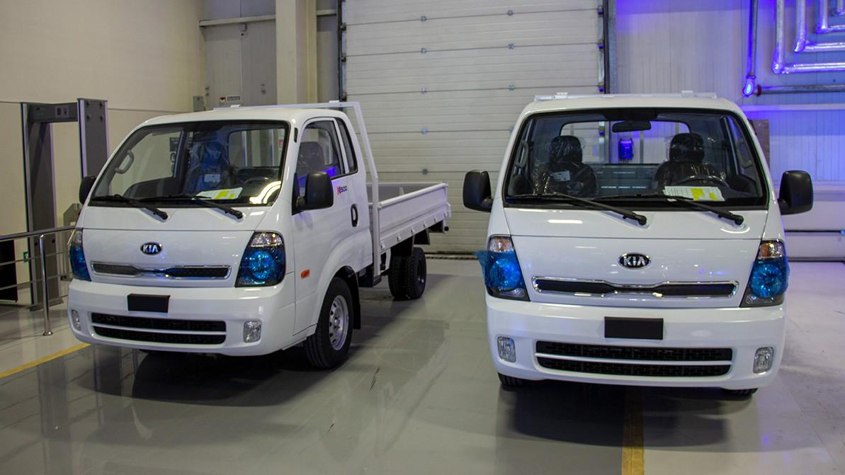 Грузовички Kia Bongo начали собирать в Казахстане