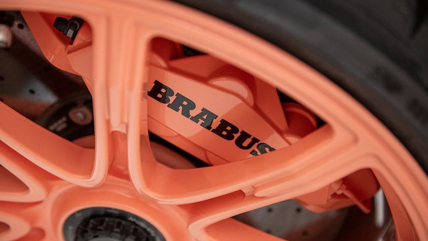 Представлен Brabus 600 Peetch — это персиковый Range Rover