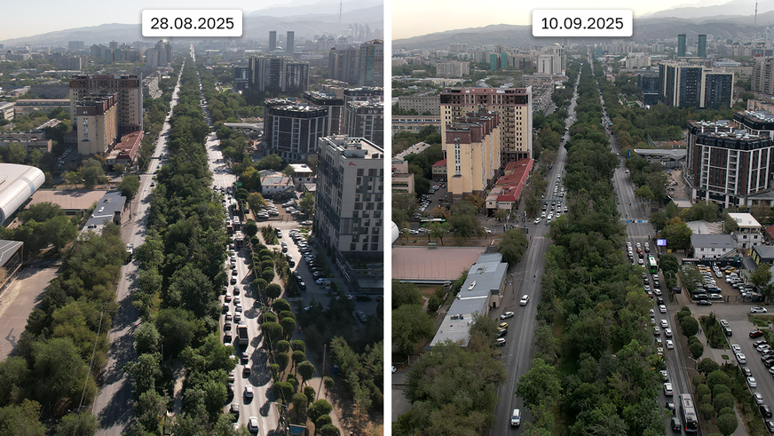 Путь по Абая: один километр за 30 минут