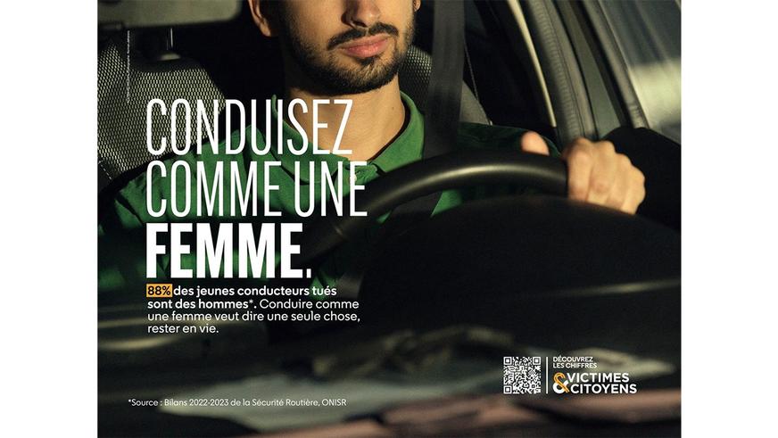 Во Франции мужчин призвали управлять авто, как женщины