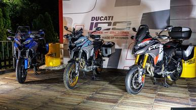 Обновлённый модельный ряд Ducati представили в Алматы
