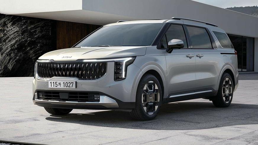 Обновлённый Kia Carnival. Подробности