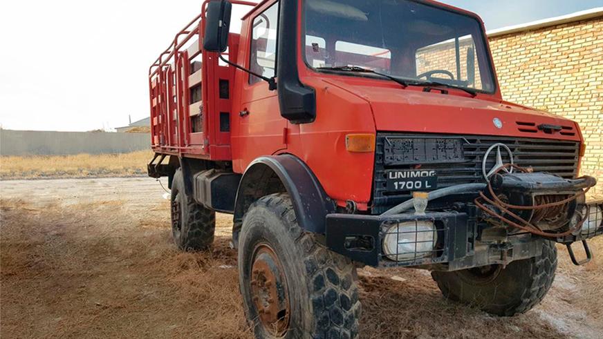 Автодом из Unimog продают на Kolesa.kz