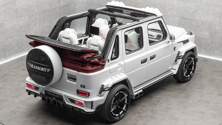 В Mansory превратили «Гелендваген» в 820-сильный кабриолет