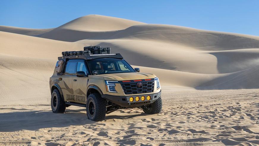 Старый Nissan Patrol оснастили 1000-сильным мотором