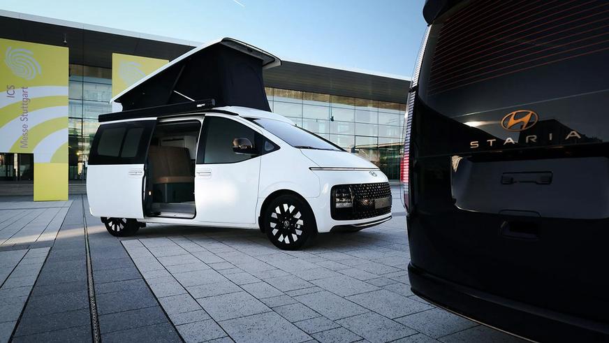 Электрическую Hyundai Staria приспособят для сна и отдыха