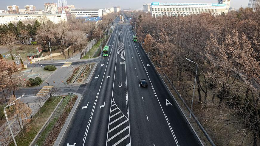BRT на Желтоксан: как ездить по улице с изменённой разметкой и новыми знаками