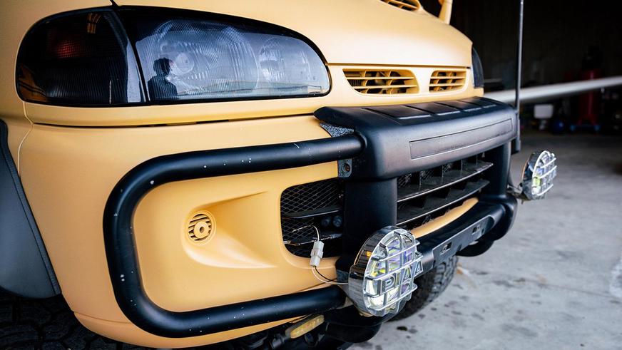 Лифтованная Mitsubishi Delica появилась на торгах в США