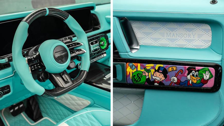 Гелик в стиле Монополии построили в Mansory
