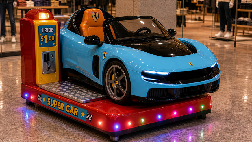 Первый электромобиль Ferrari стал героем мемов и объектом критики