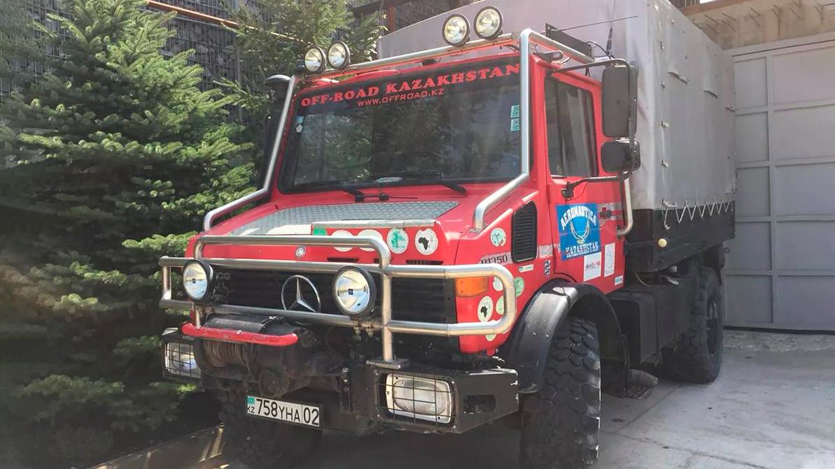 Автодом из Unimog продают на Kolesa.kz