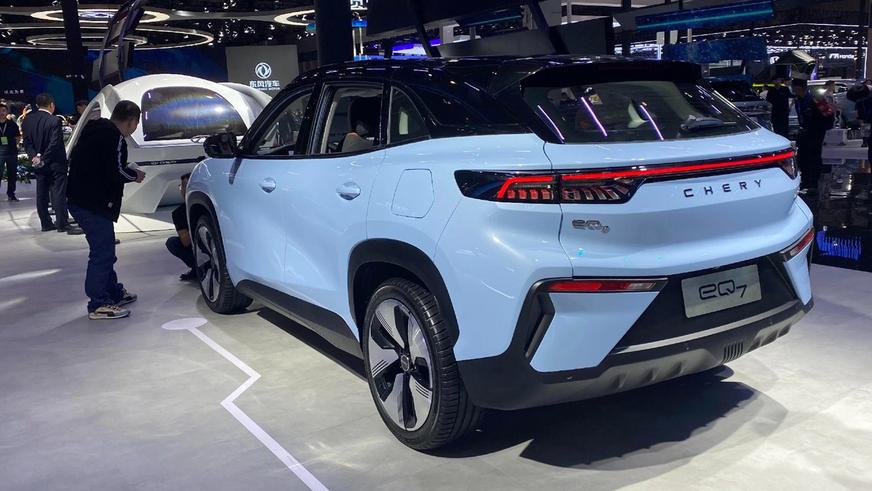 Chery запустила производство нового электрокроссовера eQ7