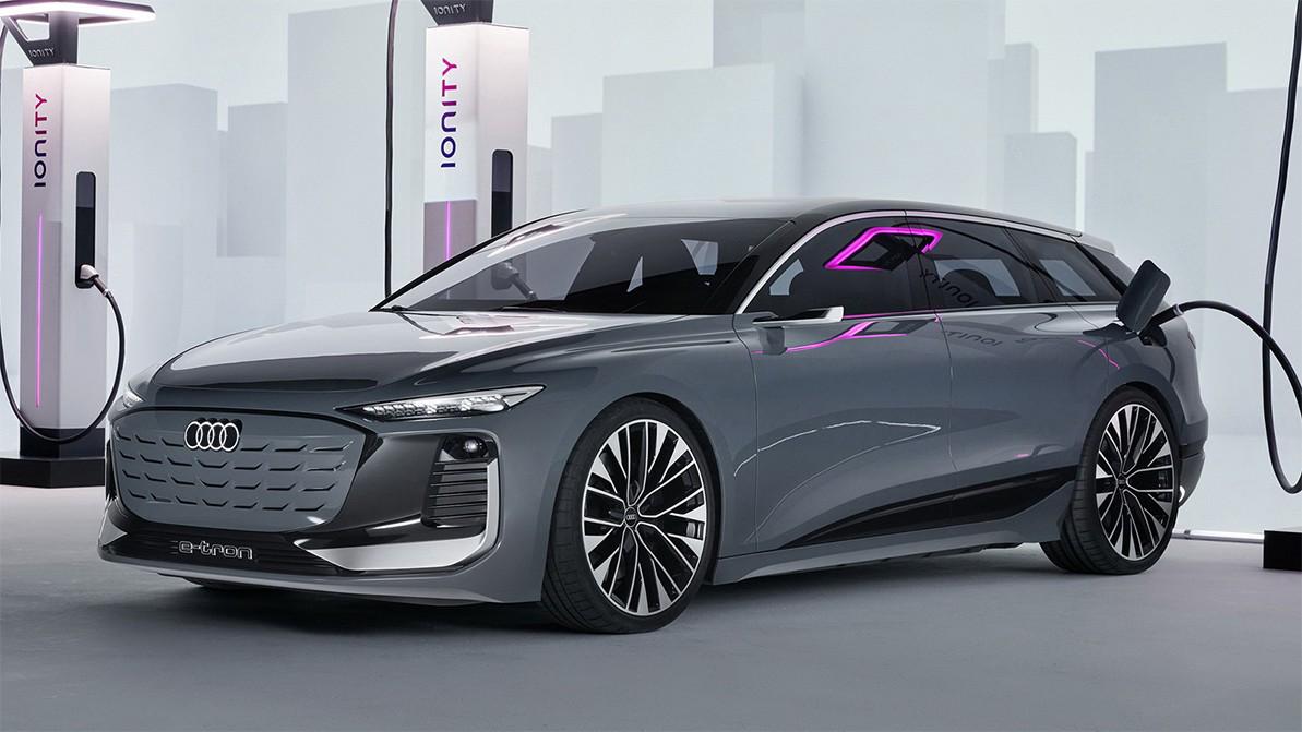 Audi A6 e-tron Avant универсалын көрсетті