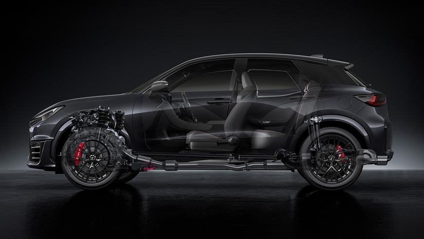 У Lexus появился небольшой, но злой кроссовер на механике
