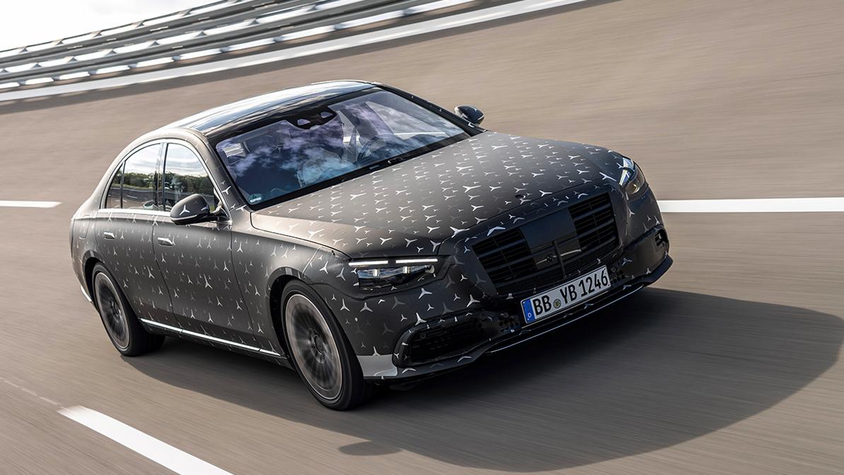 Mercedes-Benz S-Class W223 получит «прыгающую» подвеску, как у GLS