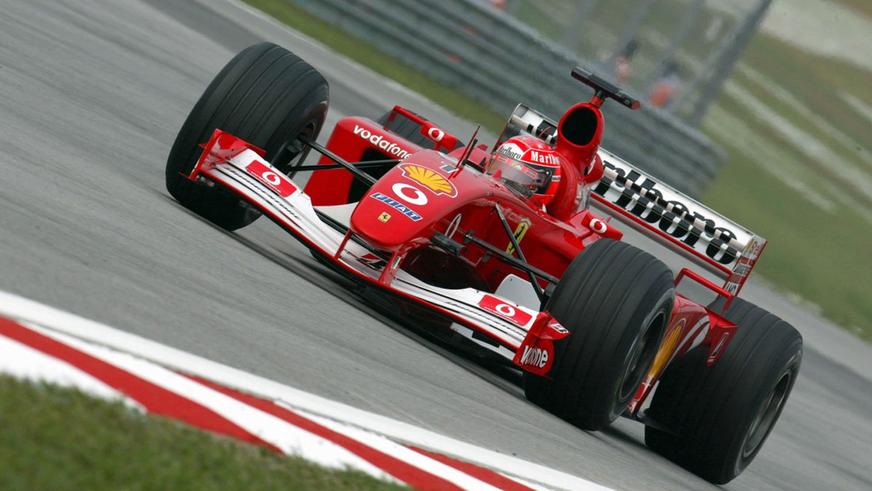 Ferrari F2001b Михаэля Шумахера уйдёт с молотка