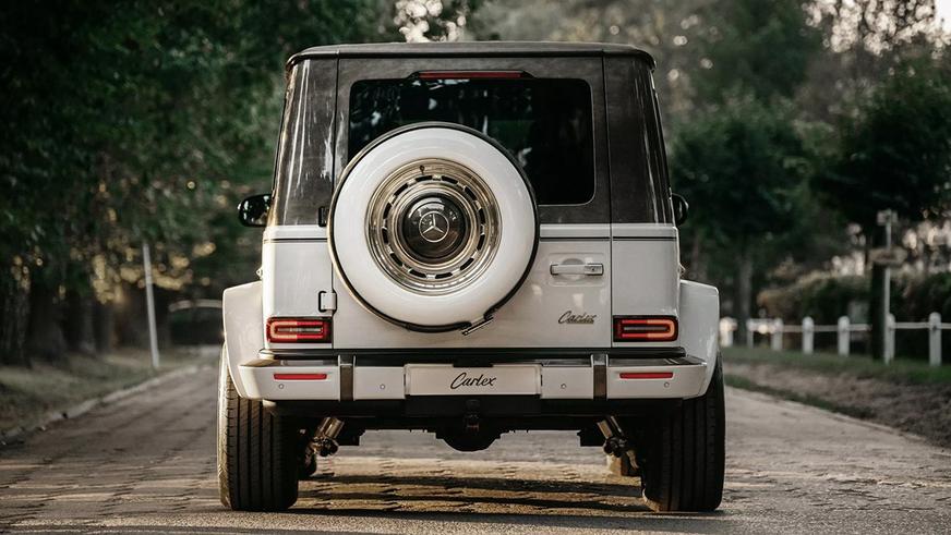 Сверхдорогой «Гелендваген» окрасили алмазной пылью