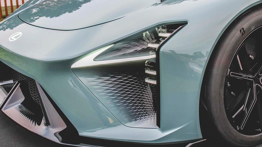 Lexus внезапно представила концептуальный суперкар