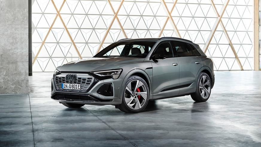 У Audi появился электрический Q8: это обновлённый e-tron