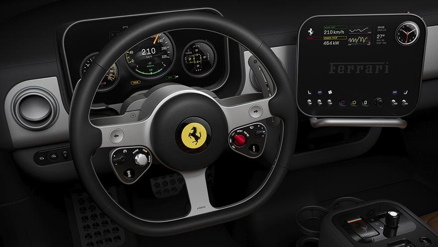 Ferrari презентовала свой первый электромобиль
